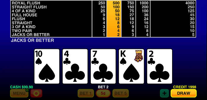 videopoker best of jacks android