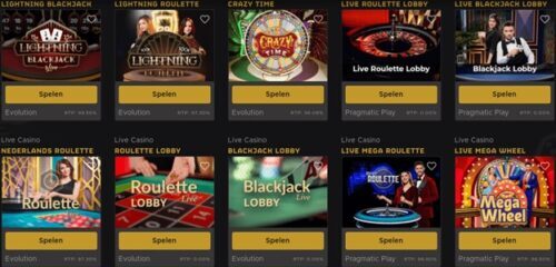 live casino bij Fair Play Online
