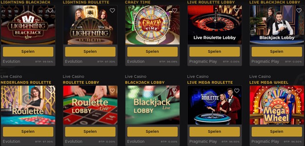 live casino bij Fair Play Online